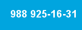 988 925-16-31